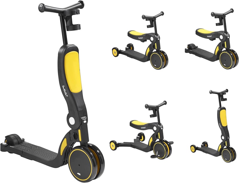 scoobi Scooter - 5-in-1 Convertible Kick Scooter for Kids