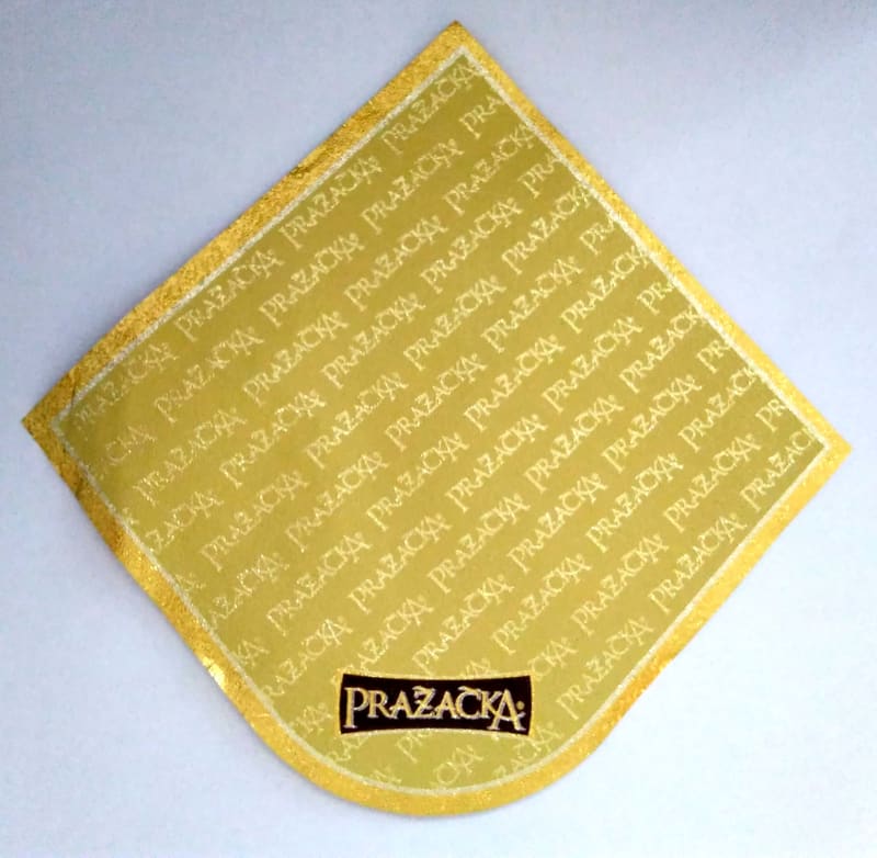 Pražačka světlé pivo Charm of Czechia Etk. C