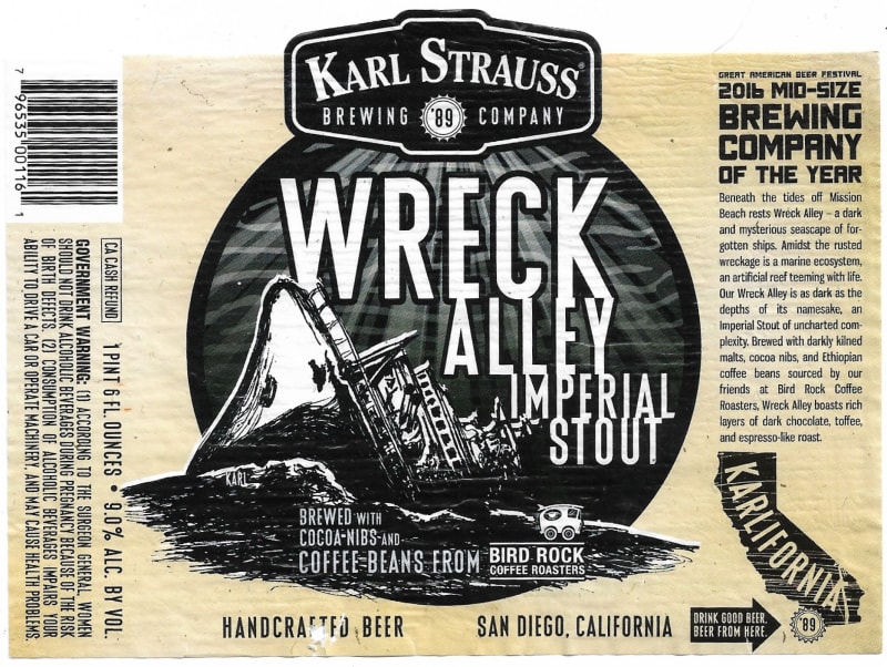 Wreck Alley Imperial Stout