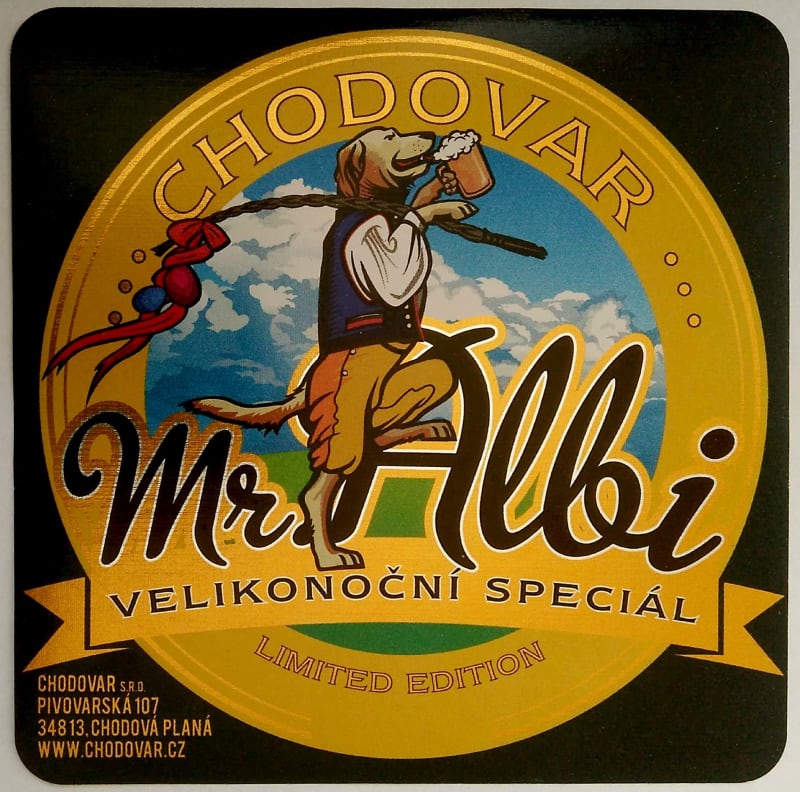 Chodovar Mr.Albi Velikonoční speciál Limited edition Etk. A