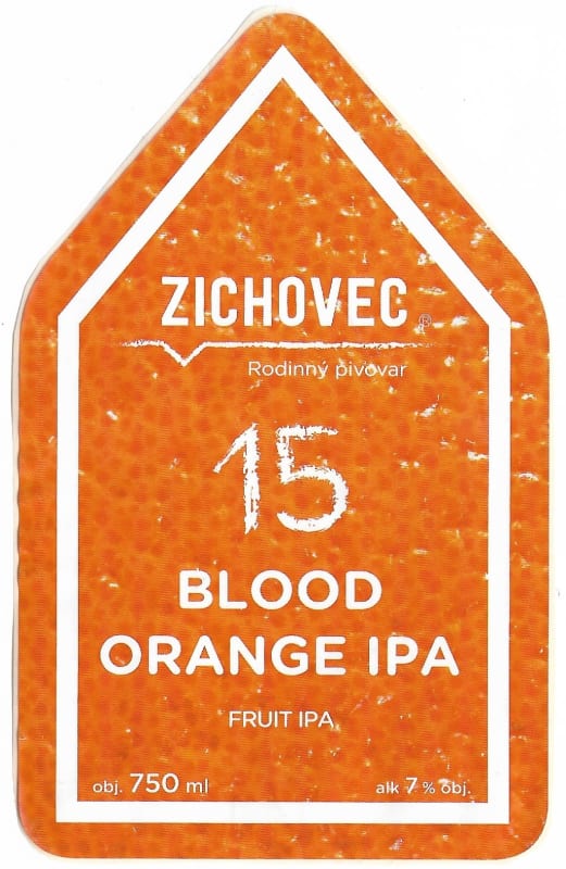 Zichovec 15 Blood orange IPA
