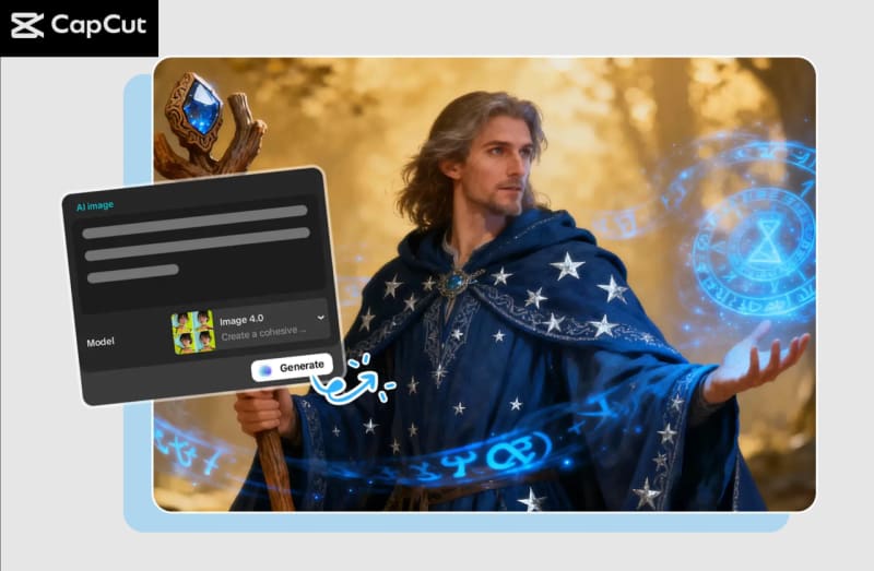 Designing Engaging Social Media Posts with CapCut’s AI Image Generator