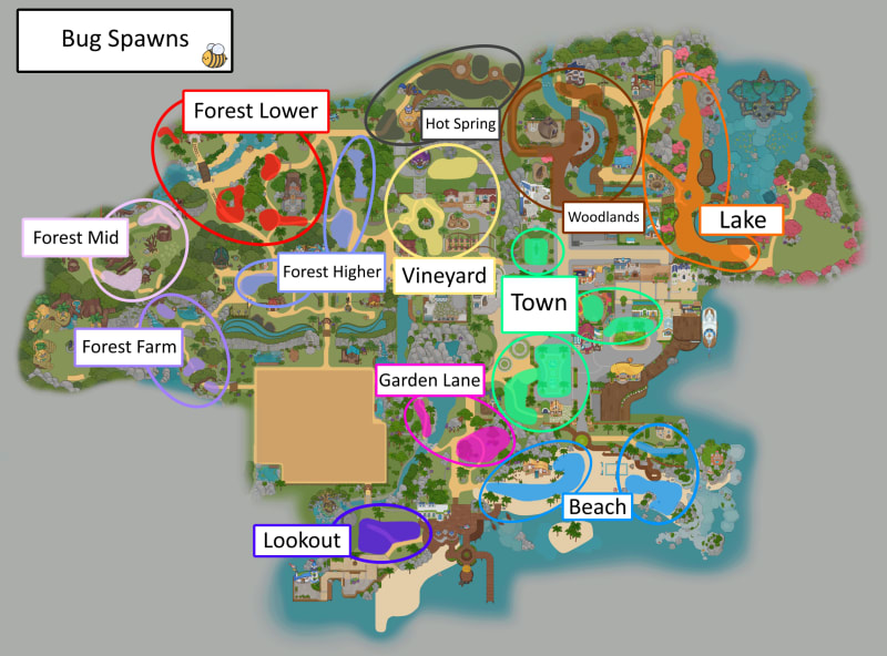 Coral Island Insect Checklist - Blank