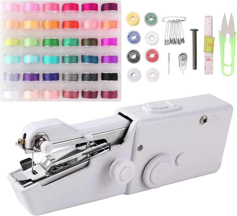 Portable Cordless Sewing Device