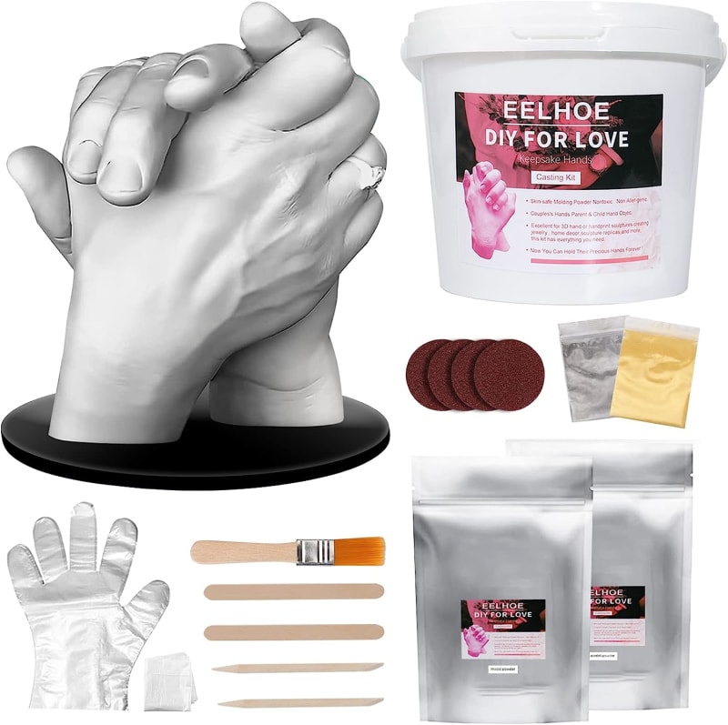Plaster Hand Mold Casting Kit