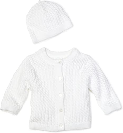 Unisex-Baby Newborn Lovable Cable Sweater
