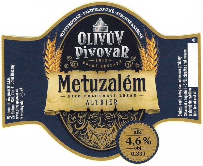Olivův Metuzalém 0.33l Etk. A