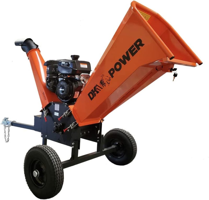 6inch 14HP Gas Powered Kohler Engine Commercial Chipper with Tow Hitch