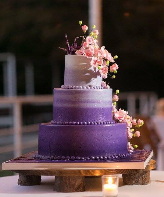 Ombré Shades of Purple