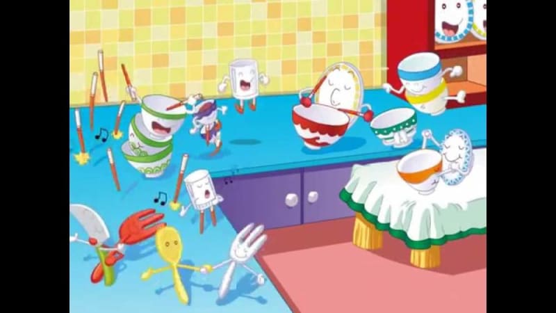 Cup, Plate, Bowl, Spoon, Fork, Knife