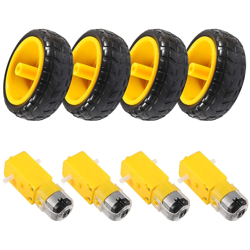 TT geared motors + wheels