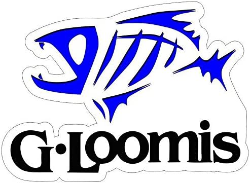 15" Blue G Loomis Carpet Graphic Decal Stickers