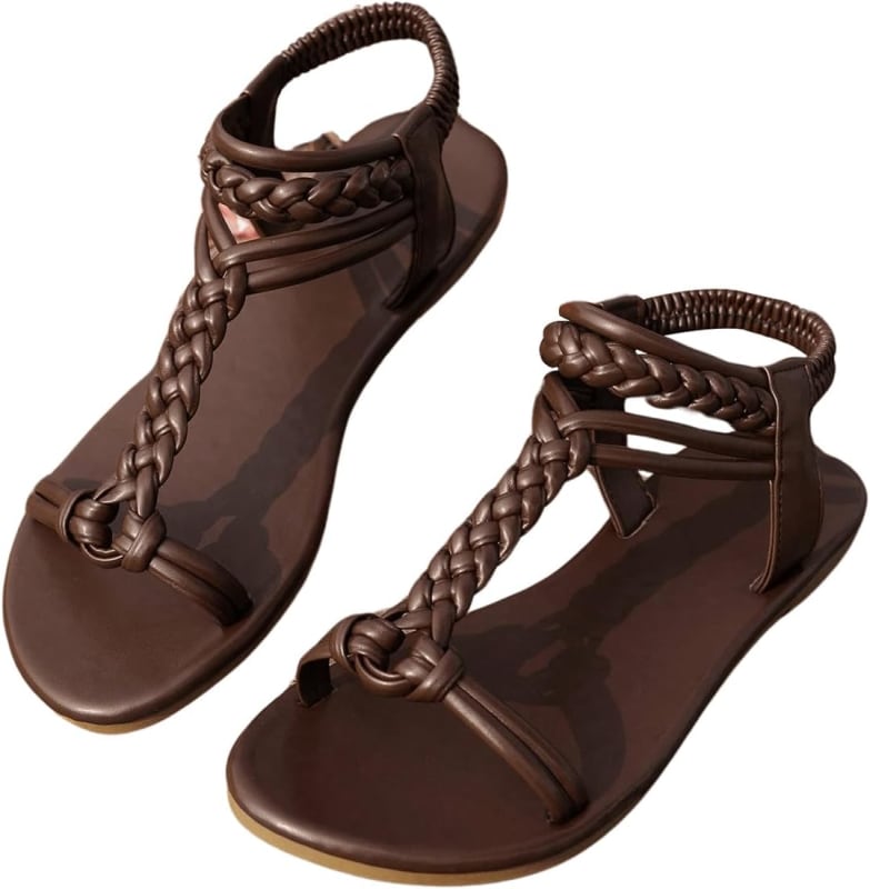 Verdusa - Braided Flat Sandals
