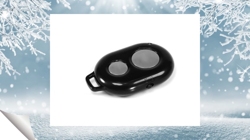 Bring a bluetooth camera remote