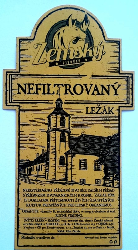 Zemsky Nefiltrovany lezak Etk.A