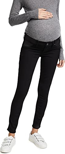 Women's Maternity Verdugo Ultra Skinny with Elastic Insets in Black Shadow