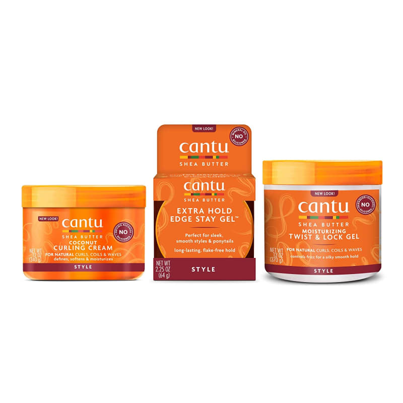 Hair Treatment Kit with Coconut Curling Cream