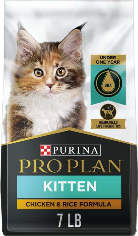 Purina Pro Plan Kitten Chicken & Rice Formula Dry Cat Food