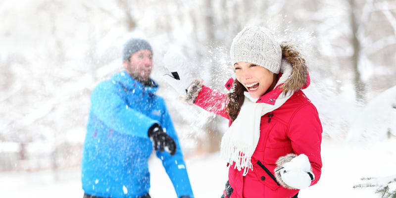Snowball fight