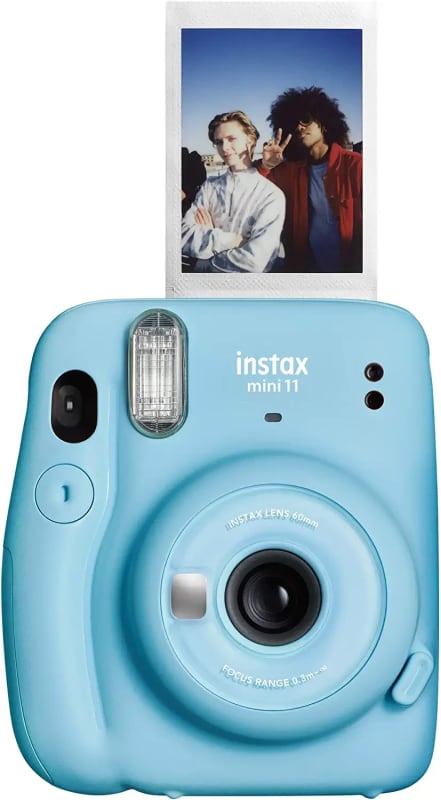 Instax Mini 11 Instant Camera - Sky Blue