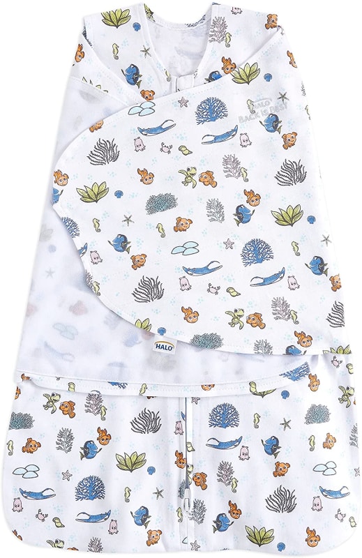 Disney Baby Finding Nemo 100% Cotton Sleepsack Swaddle