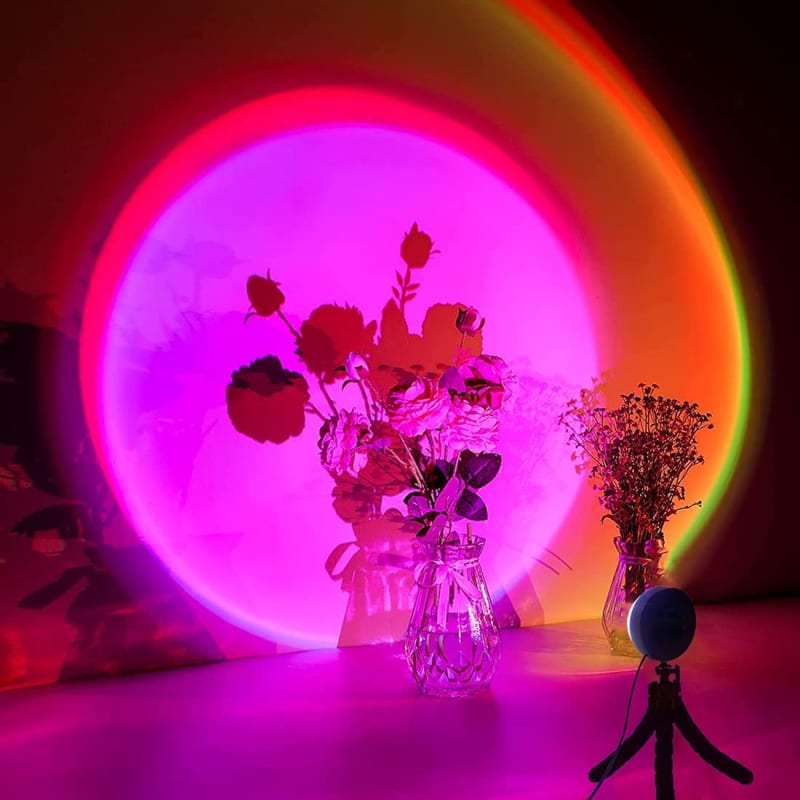 16 Colors Sunset Lamp Projector