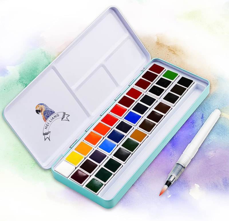 MeiLiang Watercolor Paint Set