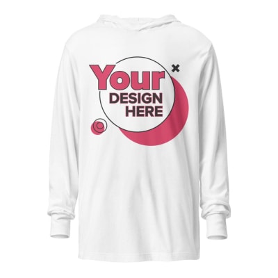 Bella + Canvas 3512 Hooded Long Sleeve Tee