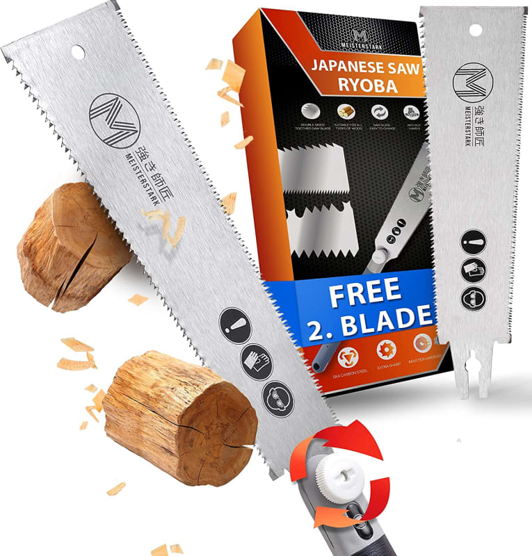 [M-SAW] Japanese Pull Saw Set