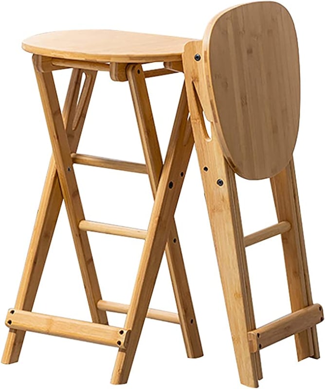 Bamboo Folding Bar Stool