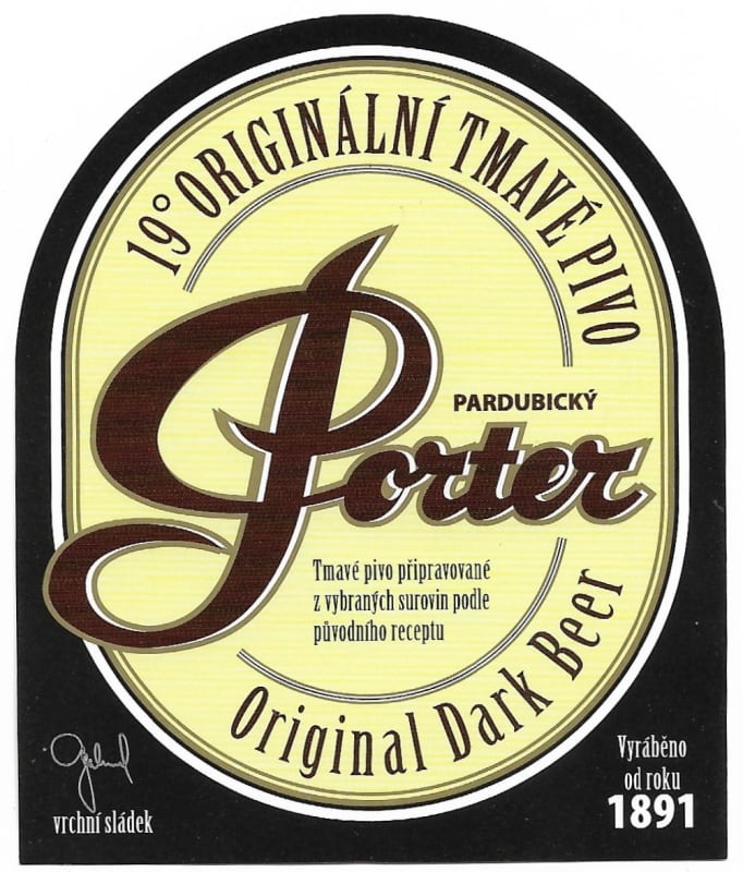 Pardubický Porter 0,33l v3 Etk. A