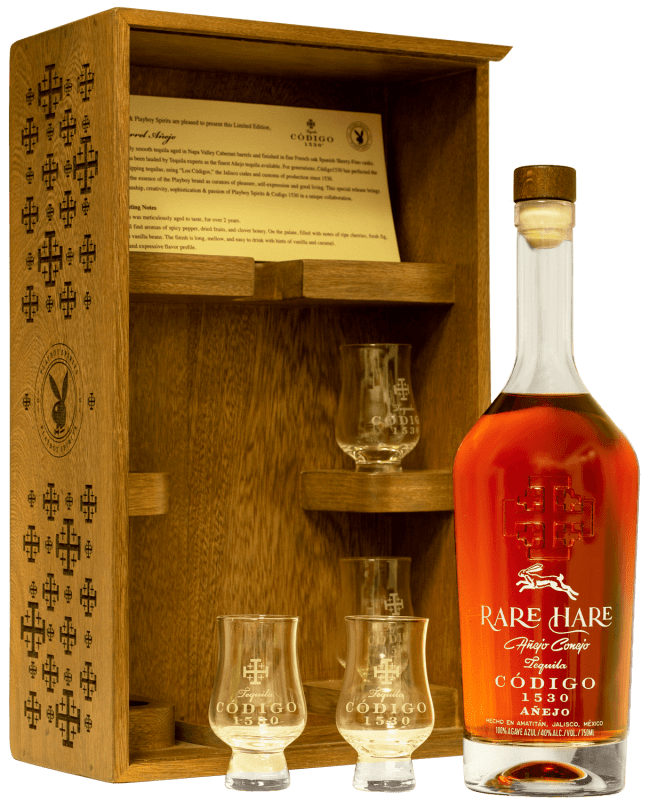 Codigo 1530 Rare Hare Anejo Conejo Double Barrel Tequila Anejo