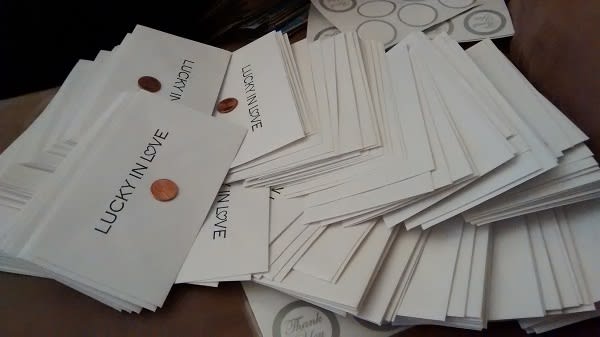 Research favors and Thank You Cards