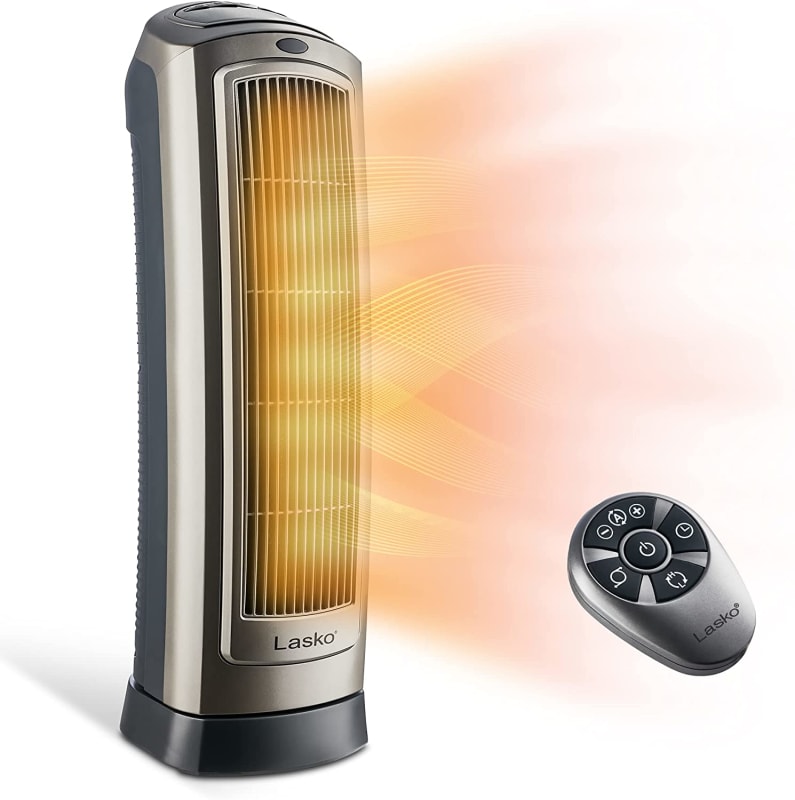 Oscillating Digital Ceramic Tower Heater
