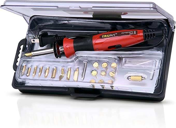 Stage 1 Wood and Leather Pyrography Pen