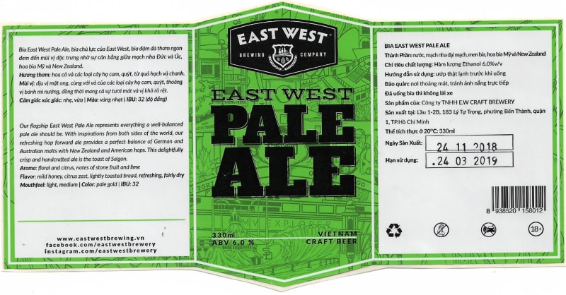East West Pale ALE