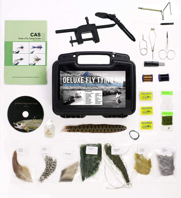Deluxe Fly Tying Kit for Tying Flies