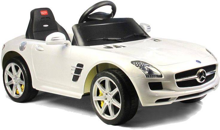 Vroom Rider Mercedes-Benz SLS AMG Rastar 6V Battery Operated/Remote Controlled Ride-On