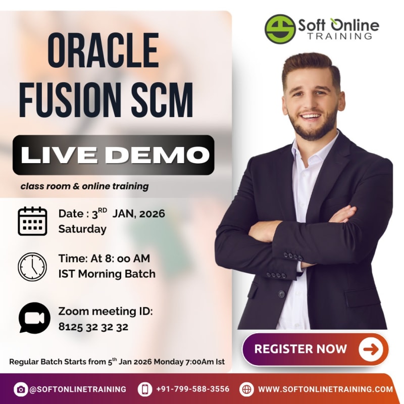 Oracle Fusion SCM Explained: Join Our Free Live Demo Session