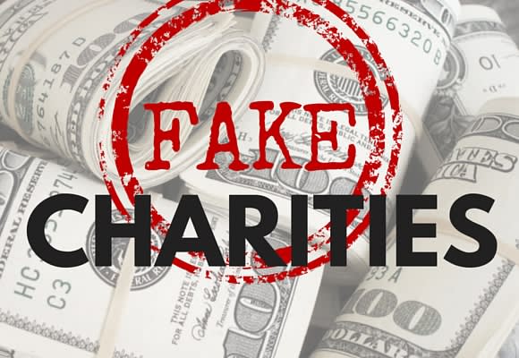 Donations to Fake Charities