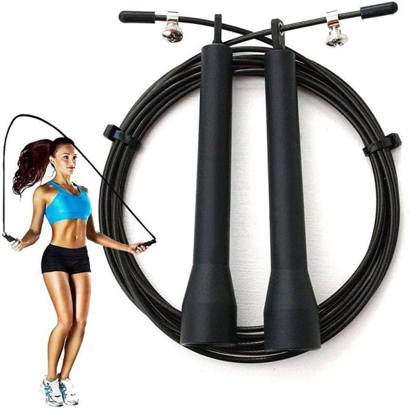 Survival and Cross Jump Rope,Speed Jump Rope,Blazing Fast Jumping Ropes,Skipping Workout for Boxing MMA Fitness Training Speed Adjustable