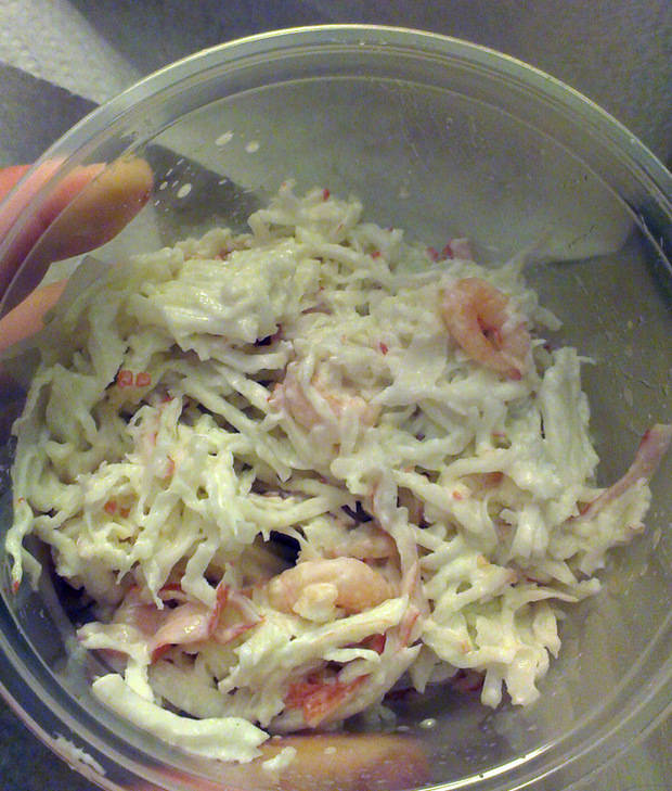 Seafood salad (made in store)