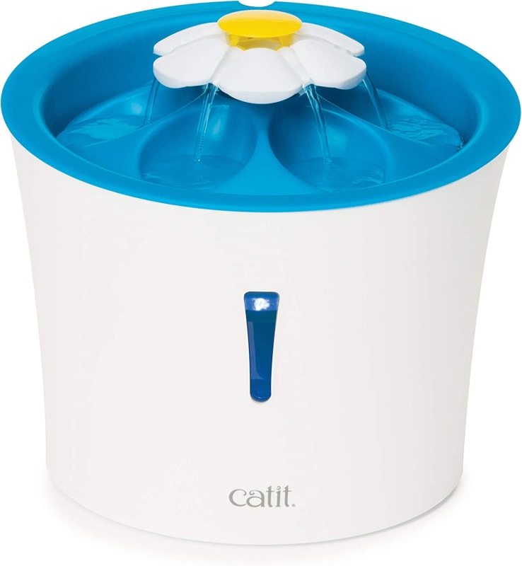 Catit Senses 2.0 Flower Fountain, Cat Drinking Water Fountain