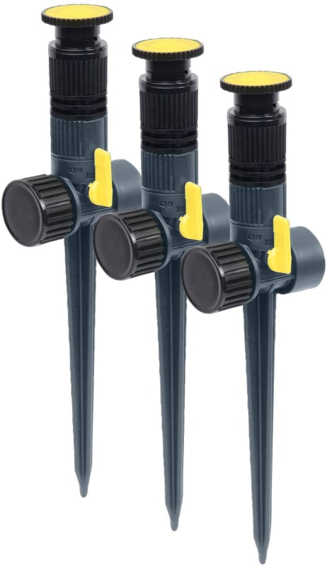 65129-AMZ Multi-Adjustable 3-Pack Sprinklers