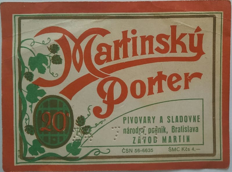 Martinský porter Etk. A