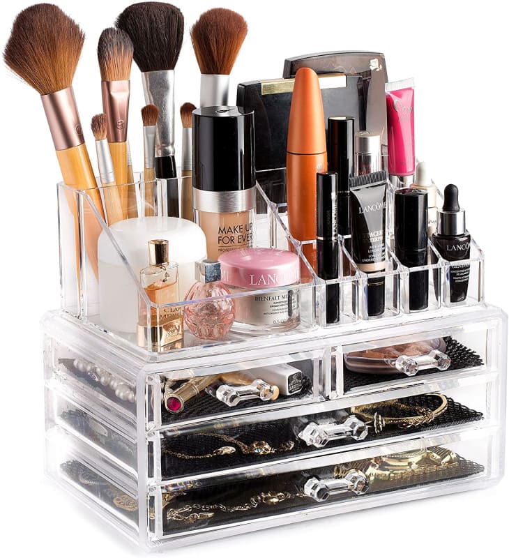 Clear Cosmetic Storage Organizer - Easily Organize Your Cosmetics