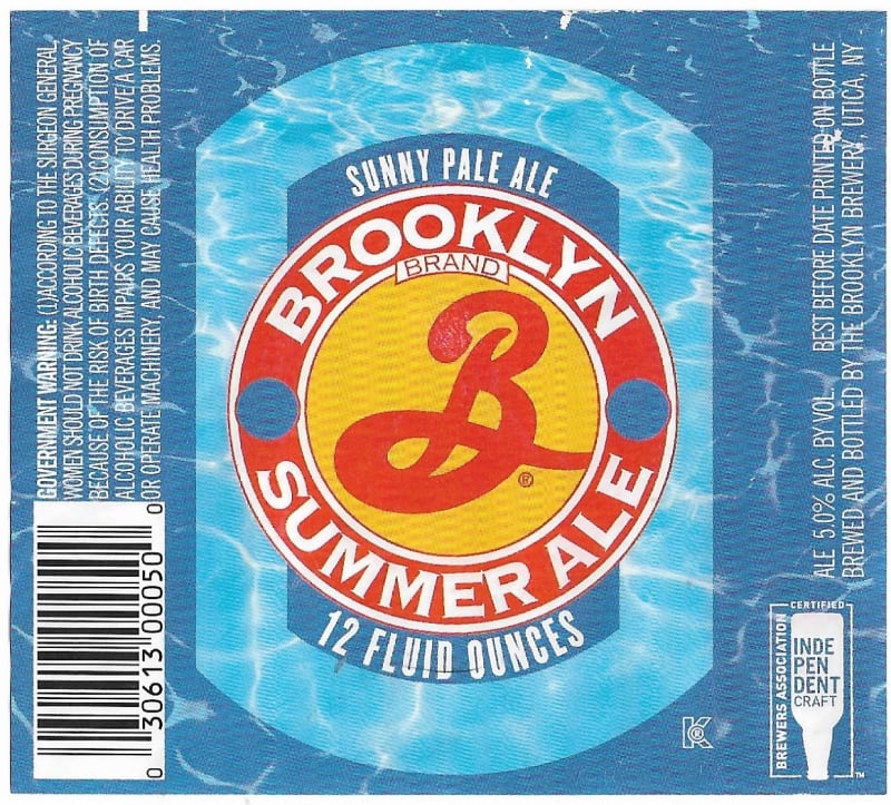 Brooklyn Summer ALE blue