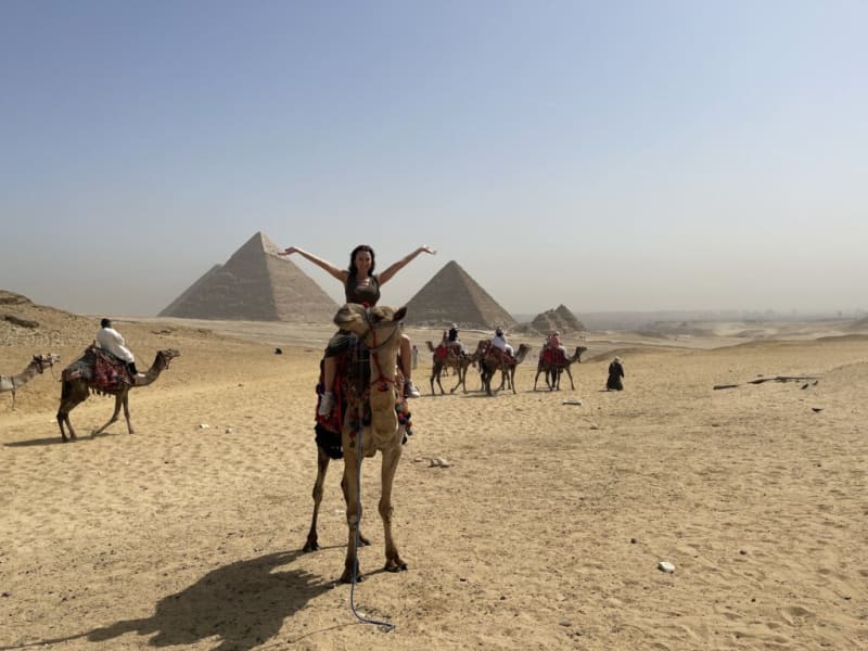 Camel Rides at the Giza Pyramids