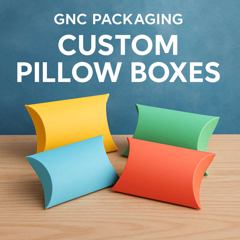 Custom pillow boxes
