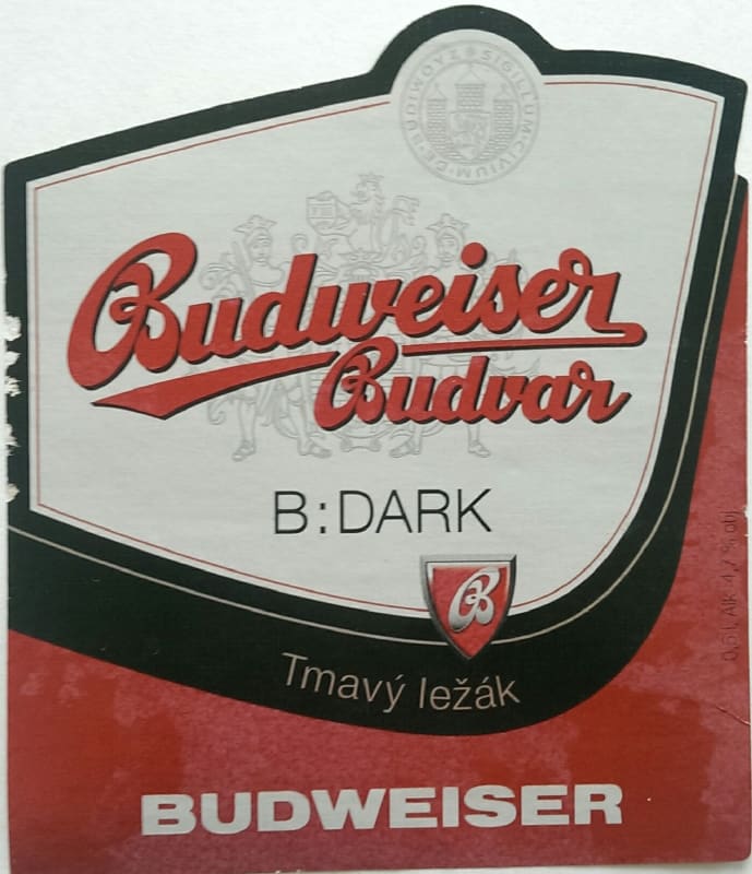 Budweiser Budvar B:DARK